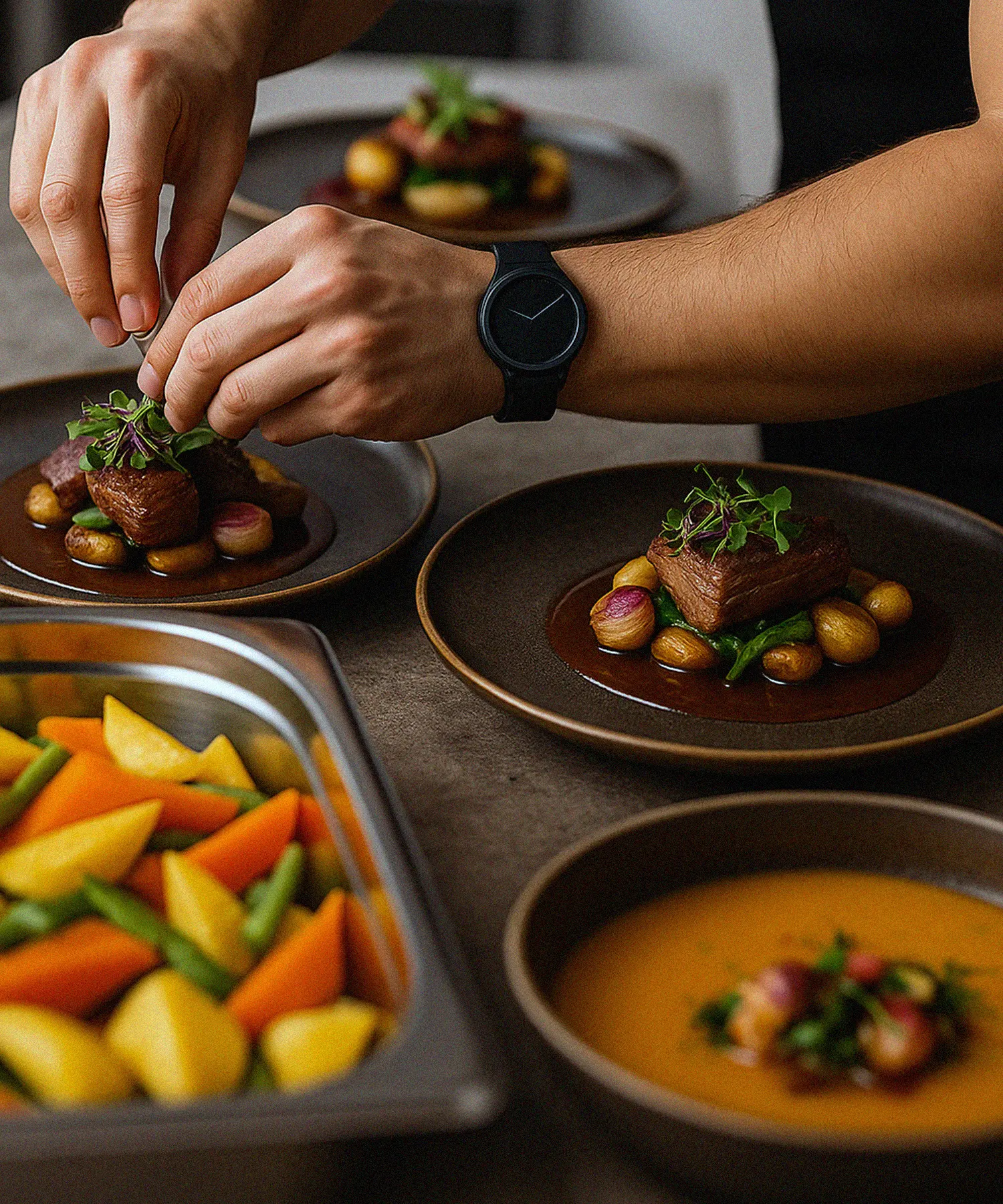 Plat du restaurant